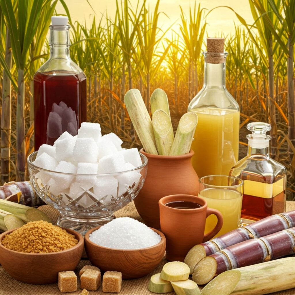Productos de la caña de azúcar