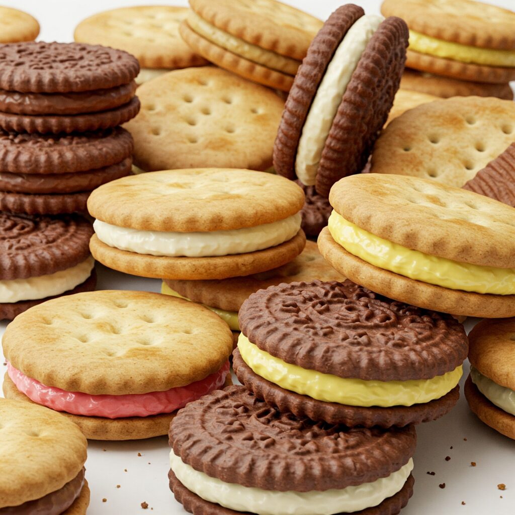 Galletas dulces, saladas